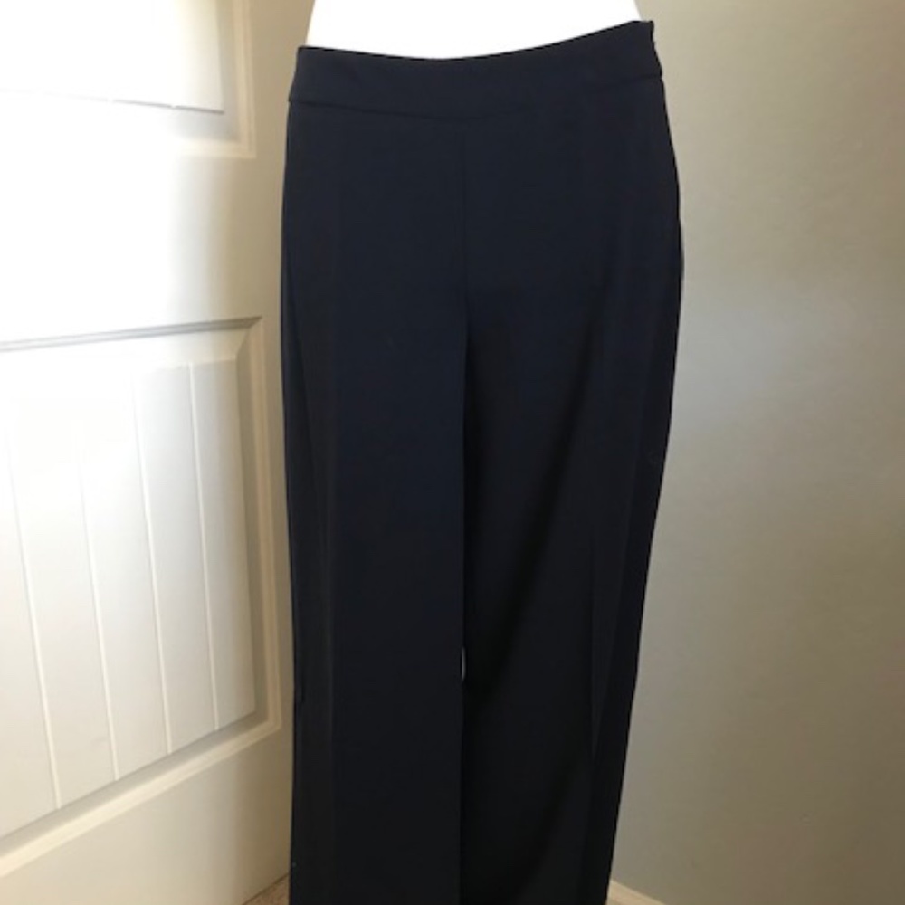 DKNY Wool/Spandex Black Slacks. Size 4